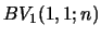 $ BV_{1}(1,1;n)$