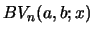 $ BV_{n}(a,b;x)$